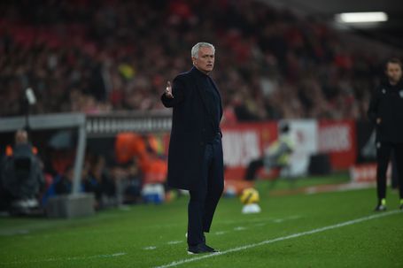 José Mourinho, treinador do Benfica, no Estádio da Luz - Foto: Miguel Nunes