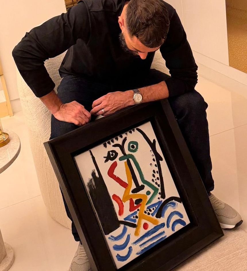 Benzema com nova aquisição