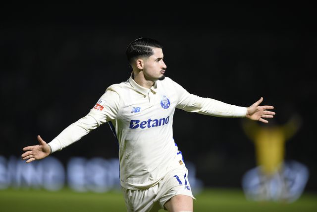 Borja Sainz bisou com golaço - Foto: Sérgio Miguel Santos