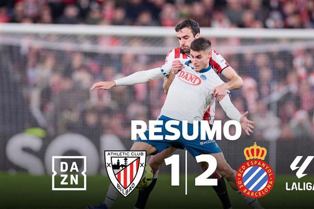 Espanhol consegue reviravolta em Bilbau e continua a surpreender (resumo)