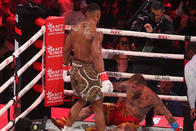 Anthony Joshua venceu Jake Paul