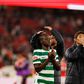 Geovany Quenda no Benfica-Sporting na Luz