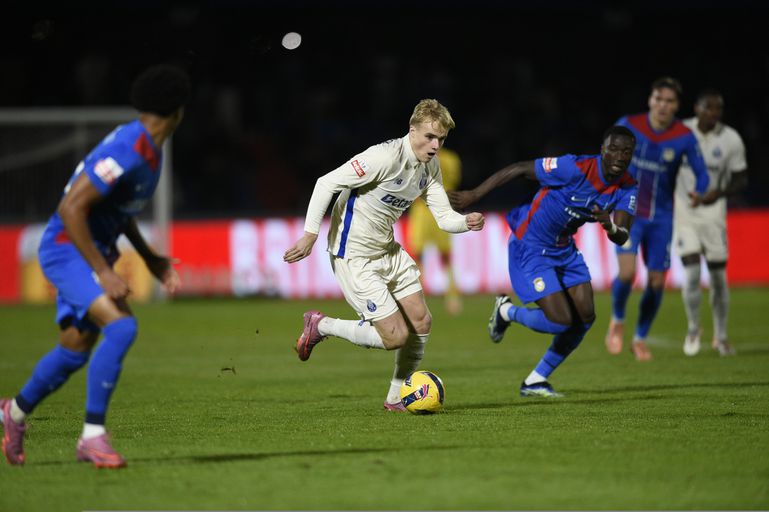 Froholdt em ação em Alverca - Foto: Sérgio Miguel Santos