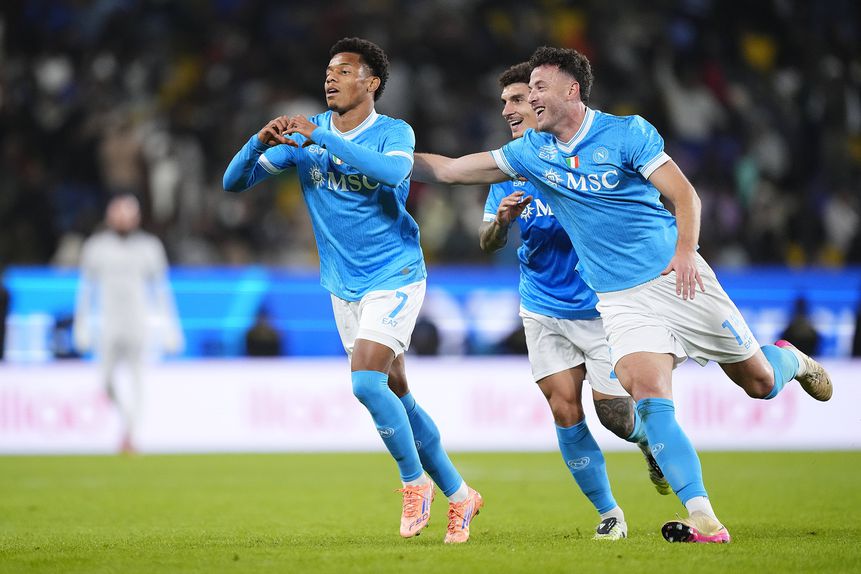 David Neres foi a estrela em Riade - Foto: IMAGO