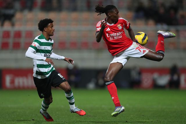 O Benfica B levou a melhor sobre o Sporting B (1-0) no dérbi lisboeta de equipas secundárias na Liga 2. Foto: D.R.