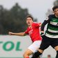 Sporting e Benfica empataram a duas bolas em partida da 3.ª jornada da fase de apuramento de campeão da Liga Revelação