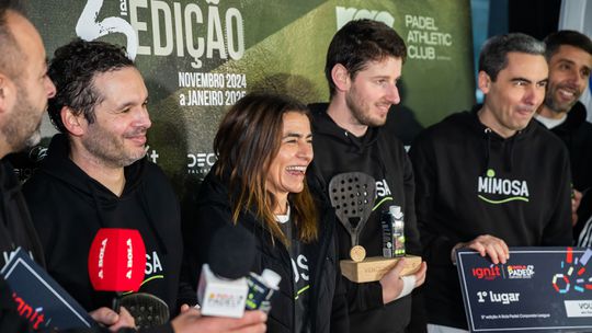 A BOLA Padel Corporate League: Adidas e Mimosa Proteína dominam etapa do Porto