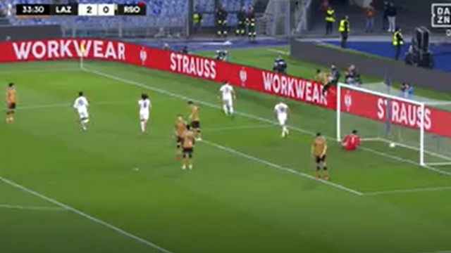 Vídeo: assistência de Nuno Tavares e Lazio já goleia