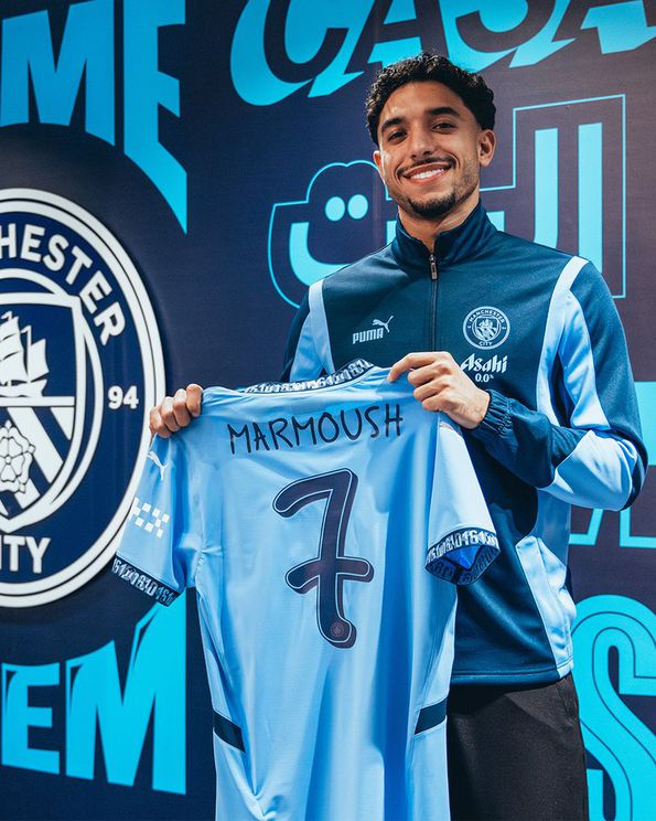 Marmoush é o novo 7 do Manchester City