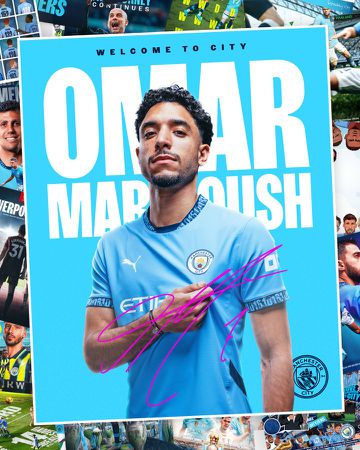 Mercado oficial: Man. City anuncia a contratação de Marmoush