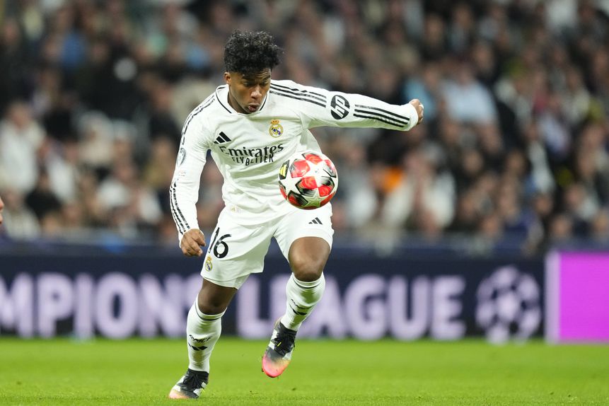 Endrick, 18 anos, foi transferido do Palmeiras para o Real Madrid por um valor que pode chegar aos €72 milhões (Foto: IMAGO)