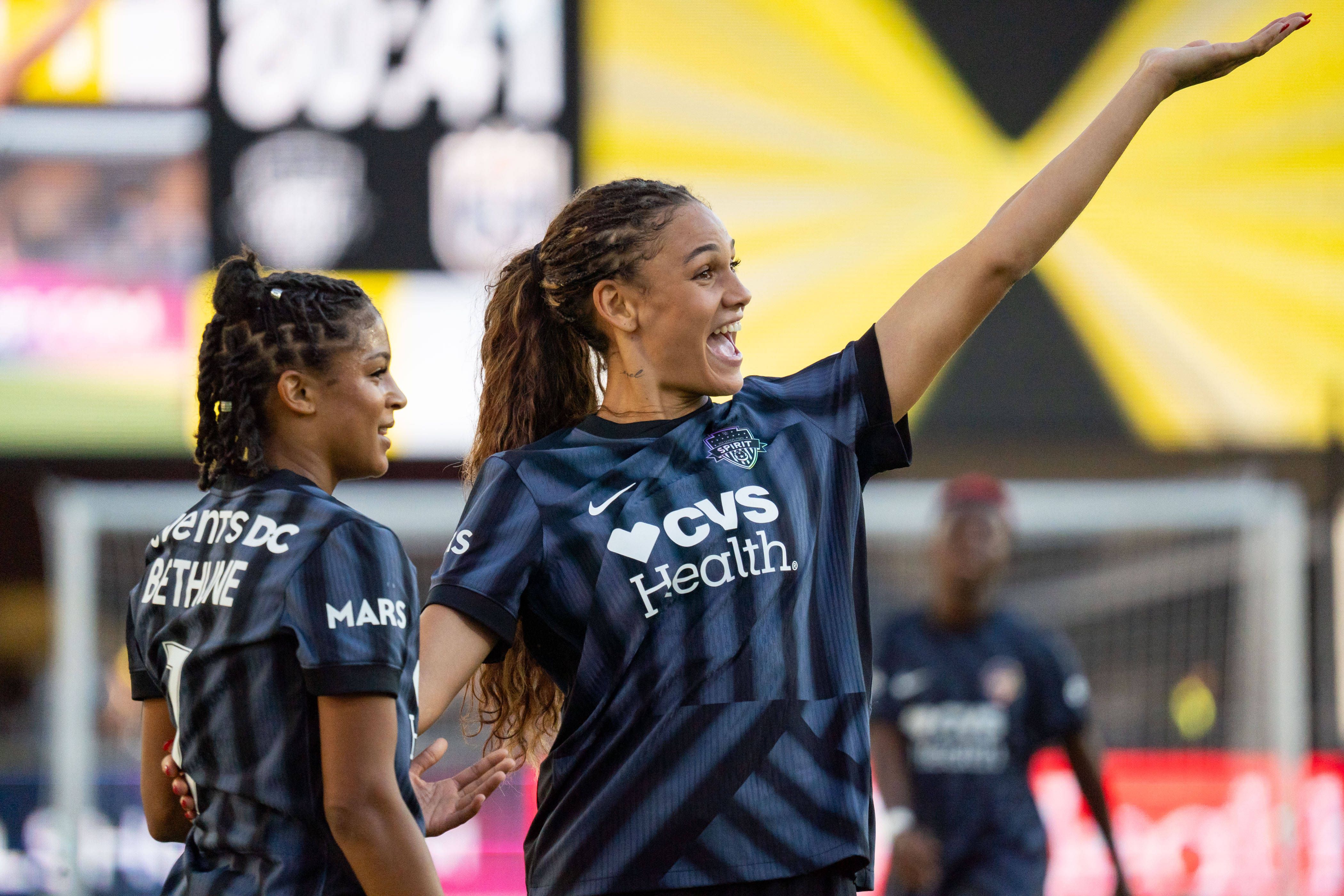 Trinity Rodman, futebolista norte-americana filha de Dennis Rodman - Foto: IMAGO