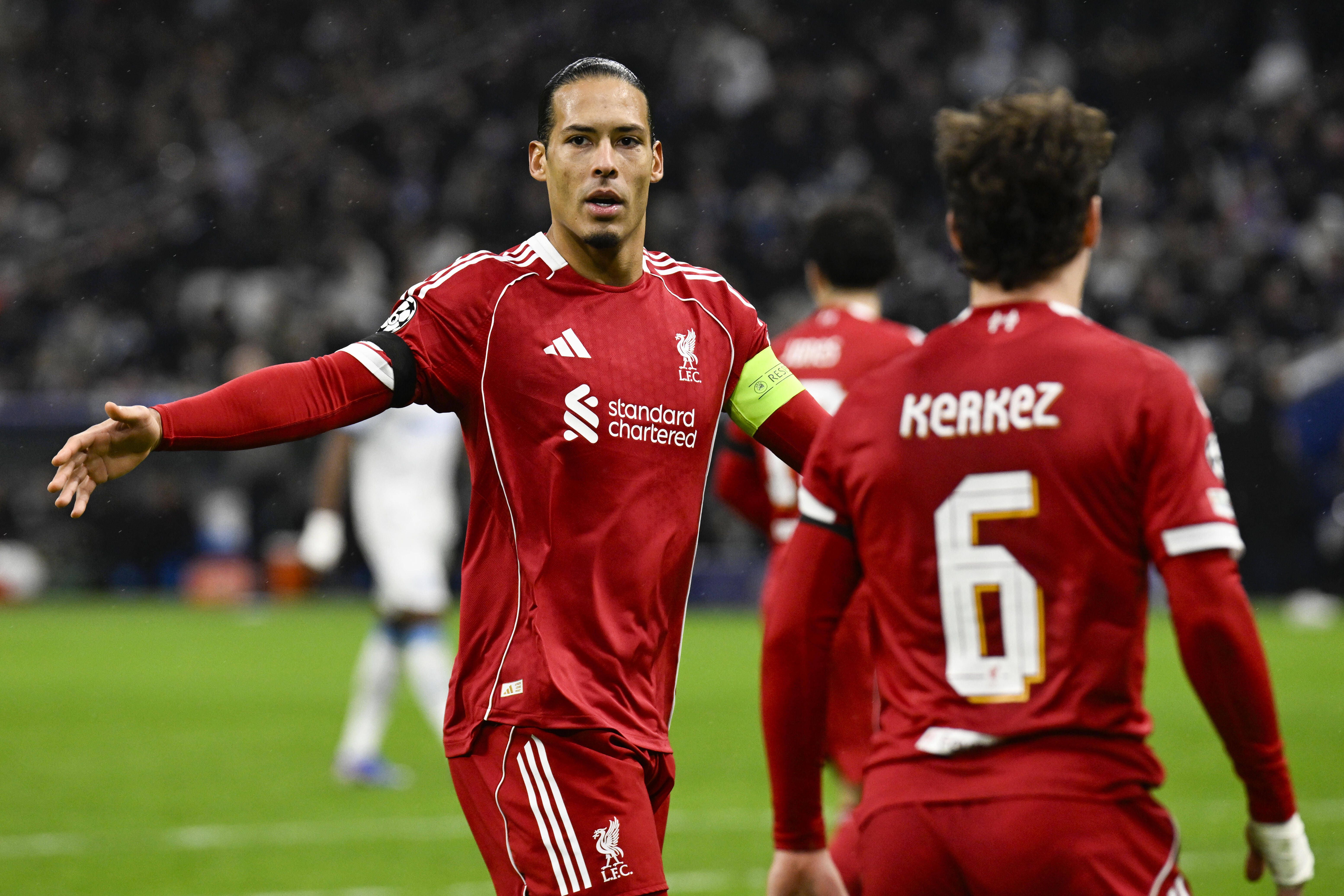 Liverpool está entre as equipas que ainda podem apurar-se diretamente para os oitavos da Champions e que, caso falhem o acesso direto, têm presença garantida no play-off da fase a eliminar - Foto: IMAGO