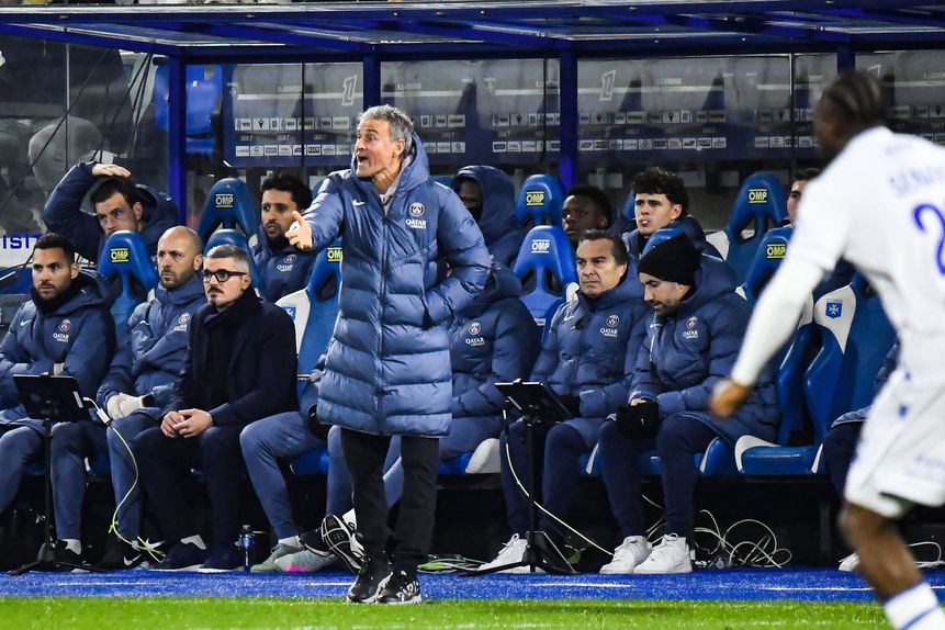 Luis Enrique, treinador do PSG