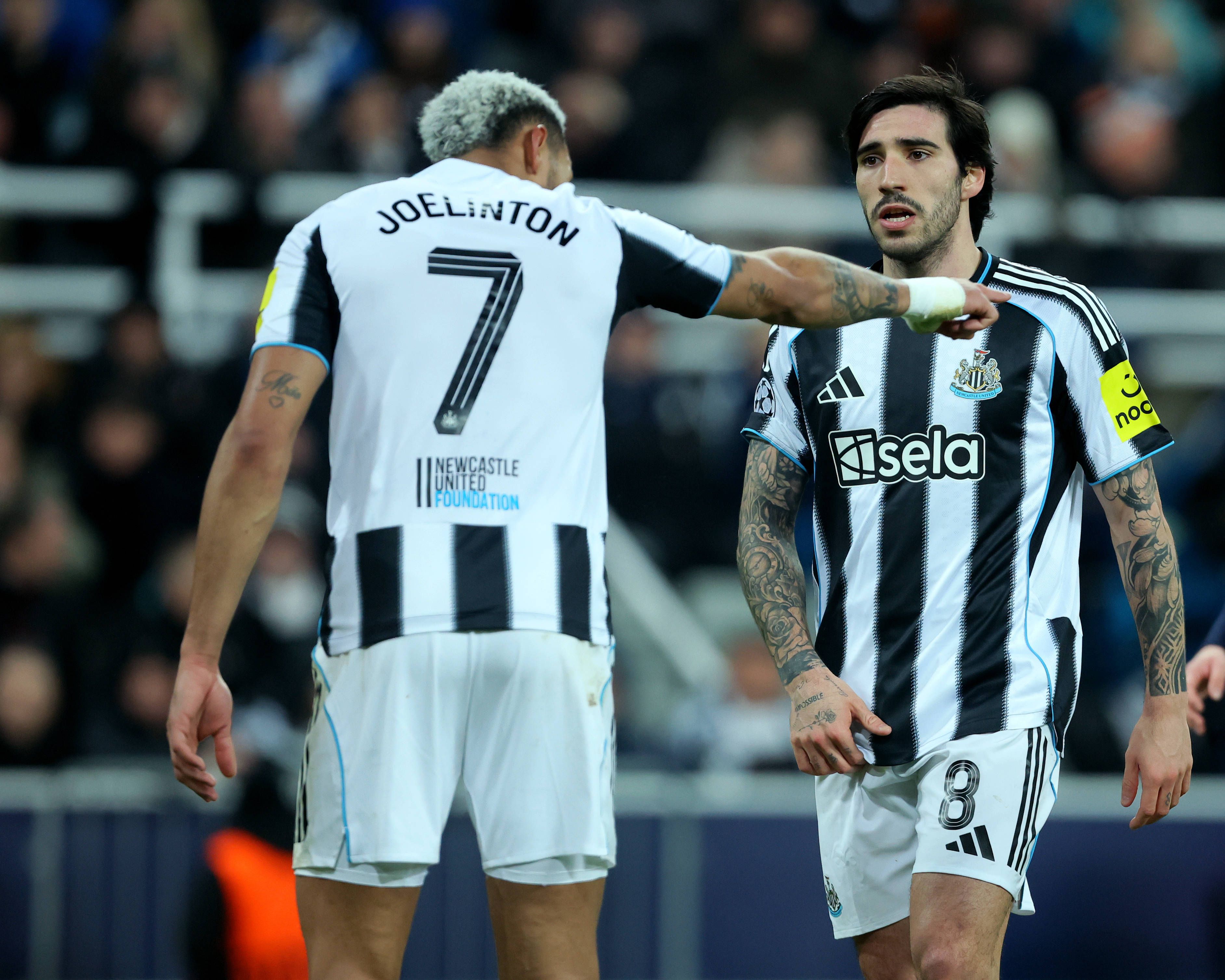 Newcastle está entre as equipas que ainda podem apurar-se diretamente para os oitavos da Champions e que, caso falhem o acesso direto, têm presença garantida no play-off da fase a eliminar - Foto: IMAGO