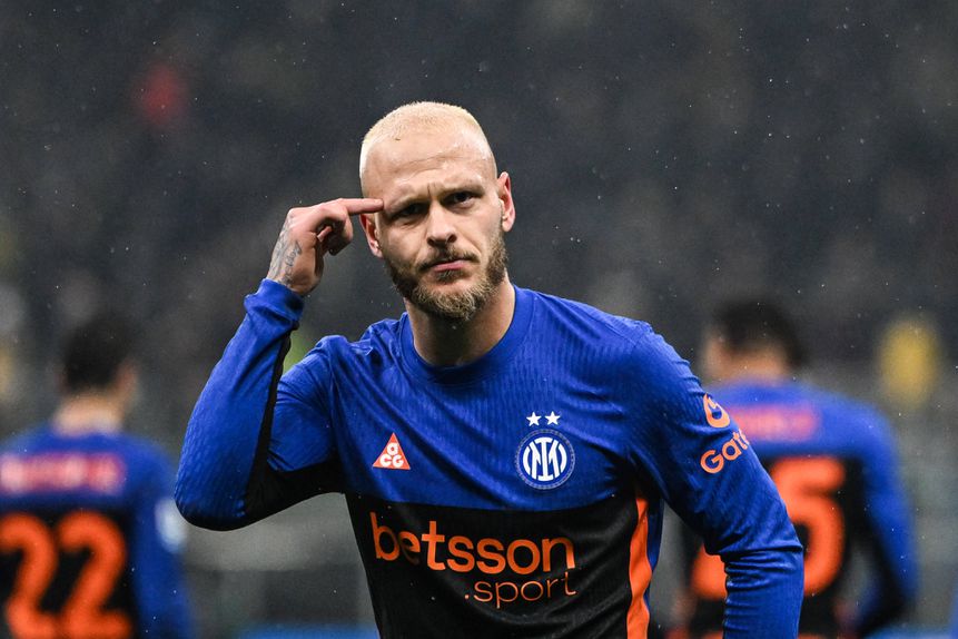 Federico Dimarco foi a figura do jogo com o Pisa (IMAGO)