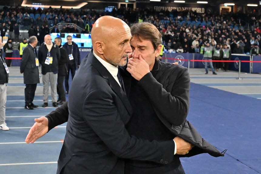 Spalletti e Antonio Conte