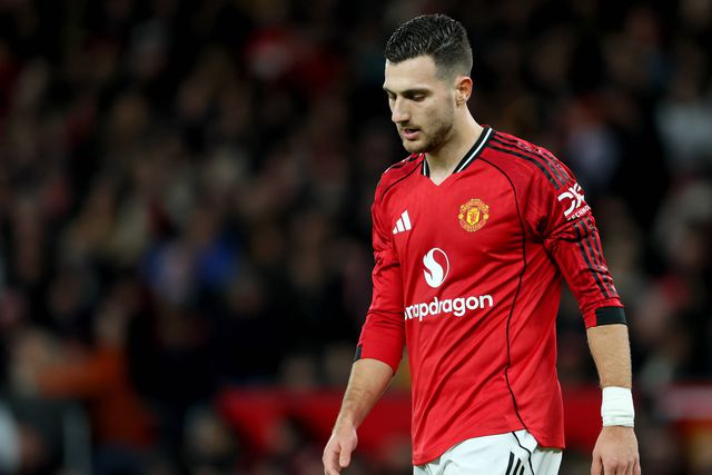 Diogo Dalot em ação pelo Manchester United