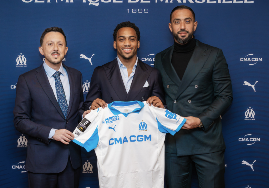 Quinten Timber, reforço do Marselha - Foto: Marselha