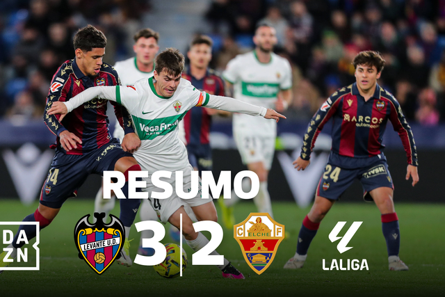 Três portugueses em jogo com cinco golos, um de bicicleta, outro aos 90+6' (resumo)