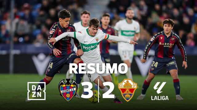 Três portugueses em jogo com cinco golos, um de bicicleta, outro aos 90+6' (resumo)