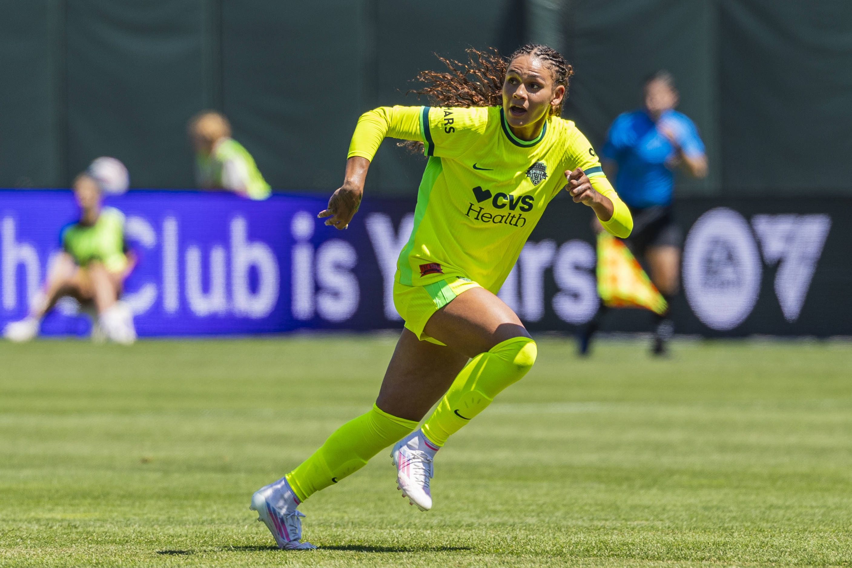 Trinity Rodman, futebolista norte-americana filha de Dennis Rodman - Foto: IMAGO