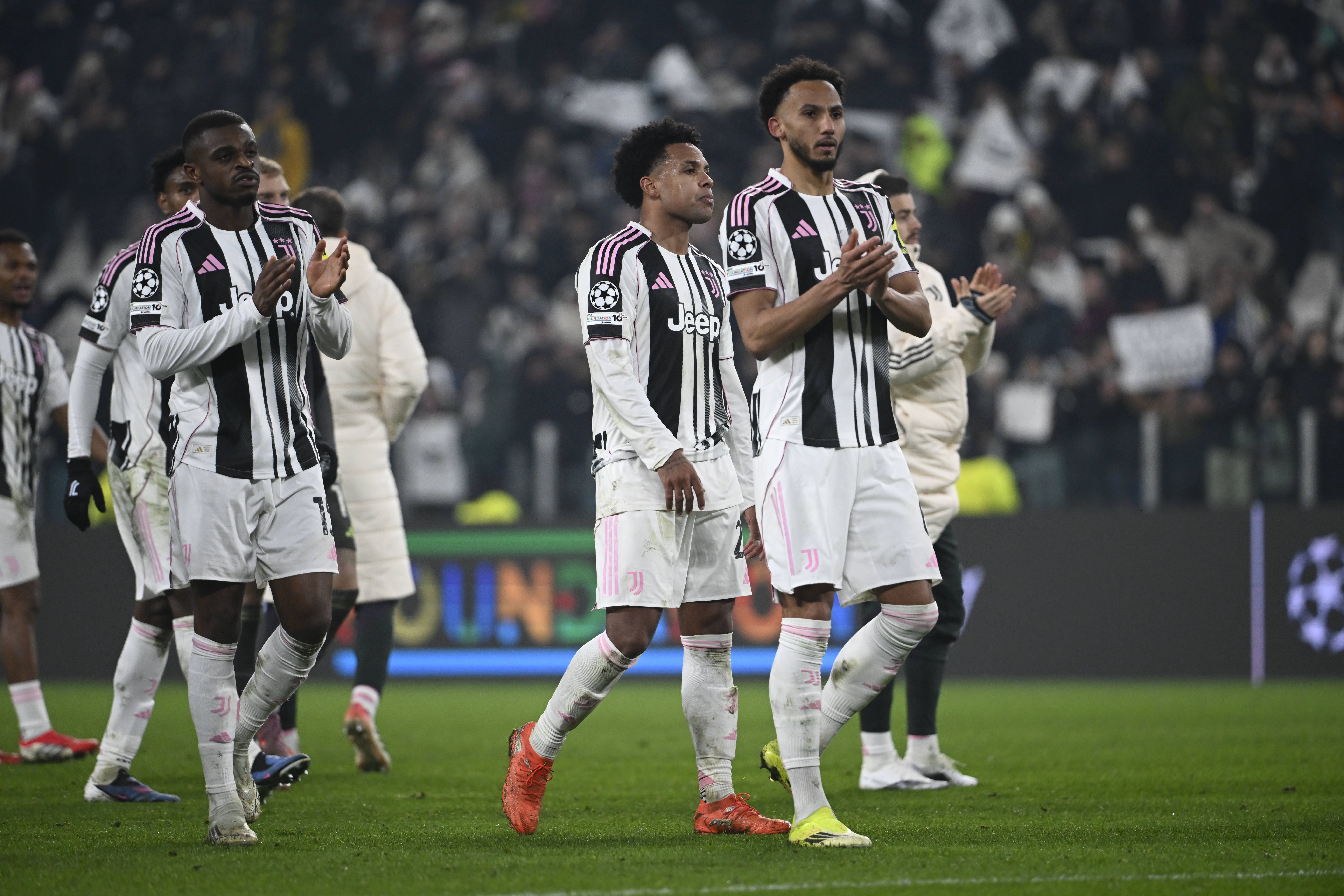 Juventus está entre as equipas que ainda podem apurar-se diretamente para os oitavos da Champions e que, caso falhem o acesso direto, têm presença garantida no play-off da fase a eliminar - Foto: IMAGO