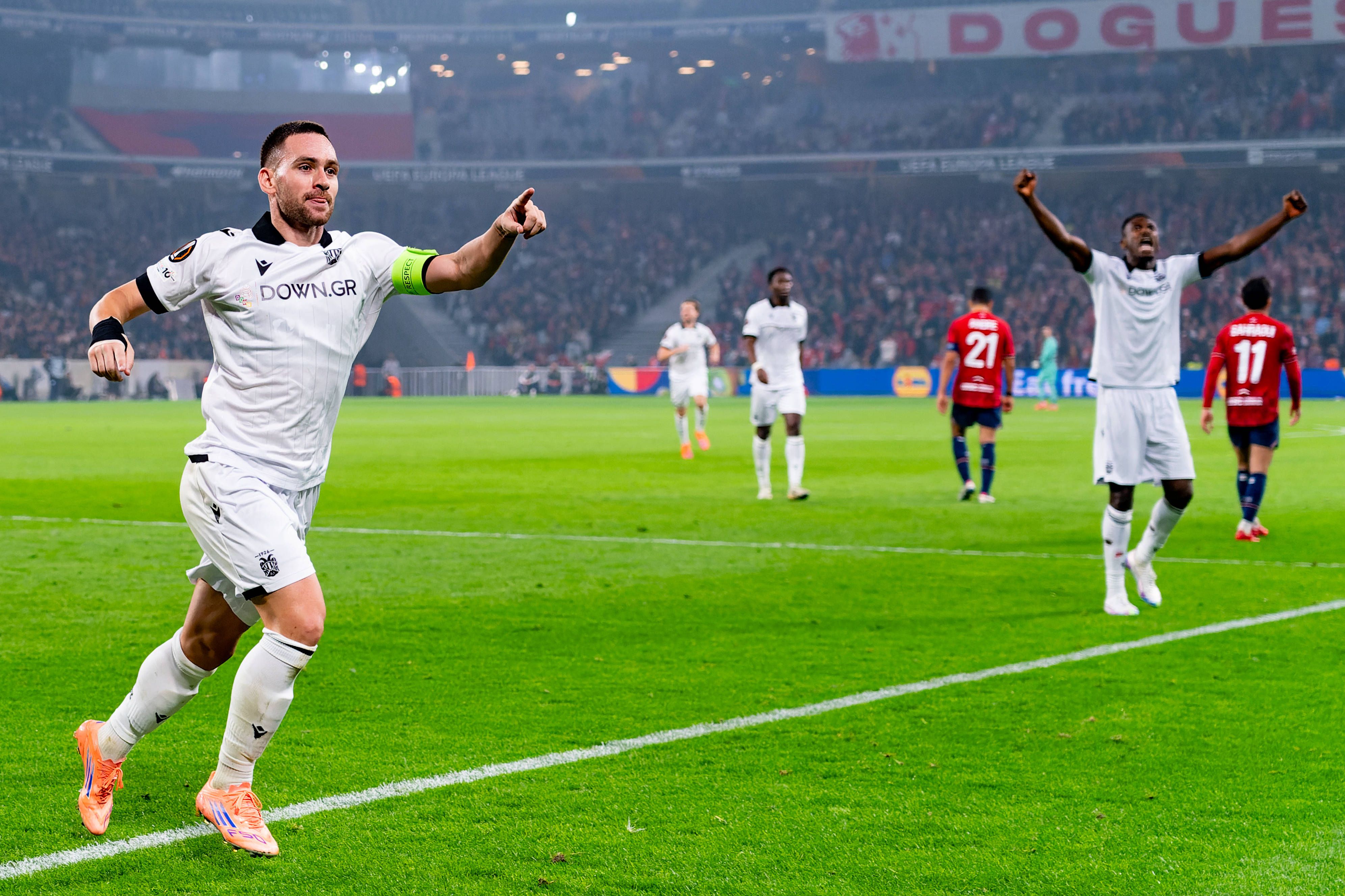 PAOK está entre as equipas que ainda podem garantir a qualificação direta para os oitavos da Liga Europa e que, caso falhem o acesso direto, têm presença garantida no play-off da fase a eliminar - Foto: IMAGO