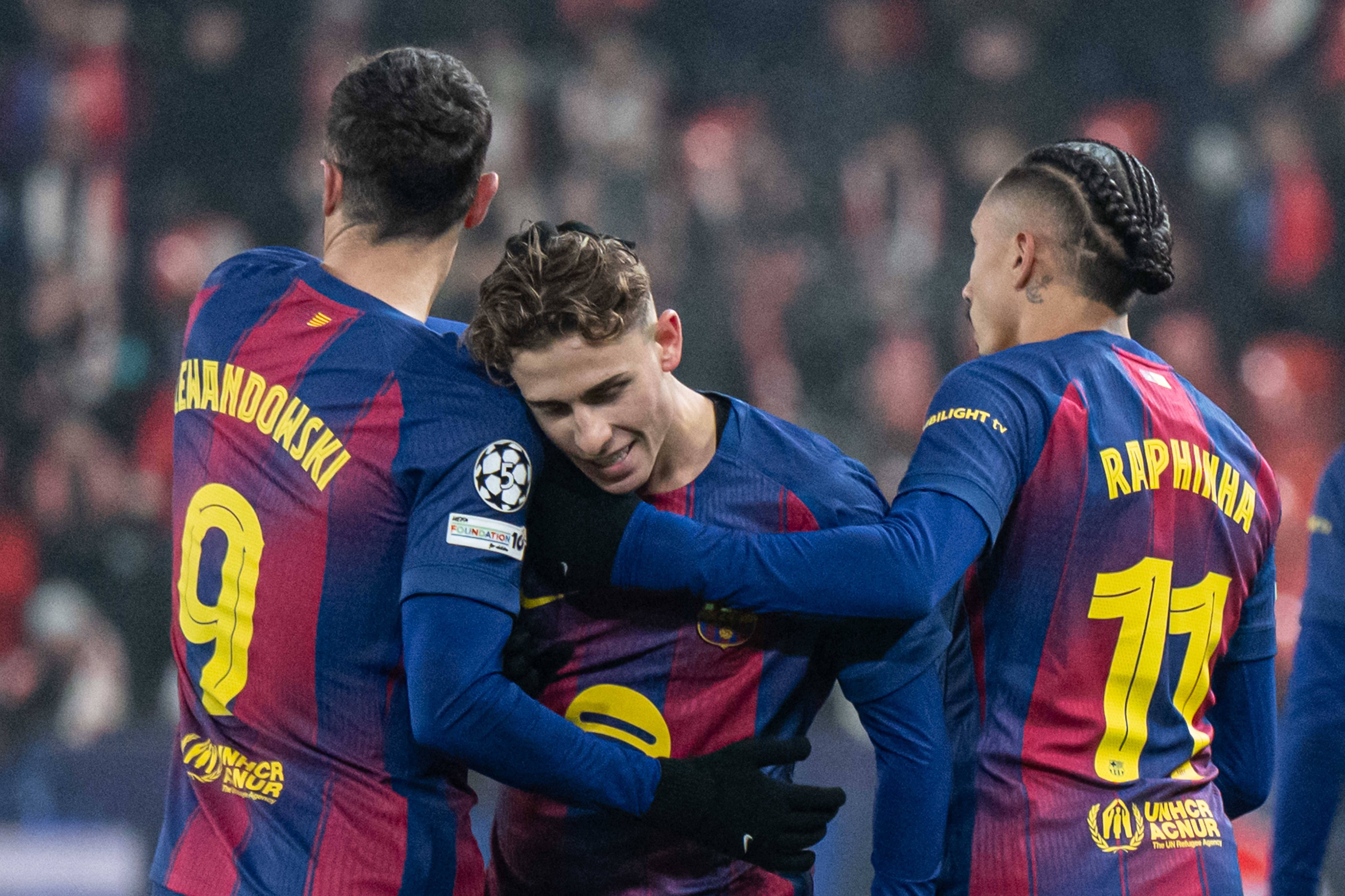 Barcelona está entre as equipas que ainda podem apurar-se diretamente para os oitavos da Champions e que, caso falhem o acesso direto, têm presença garantida no play-off da fase a eliminar - Foto: IMAGO