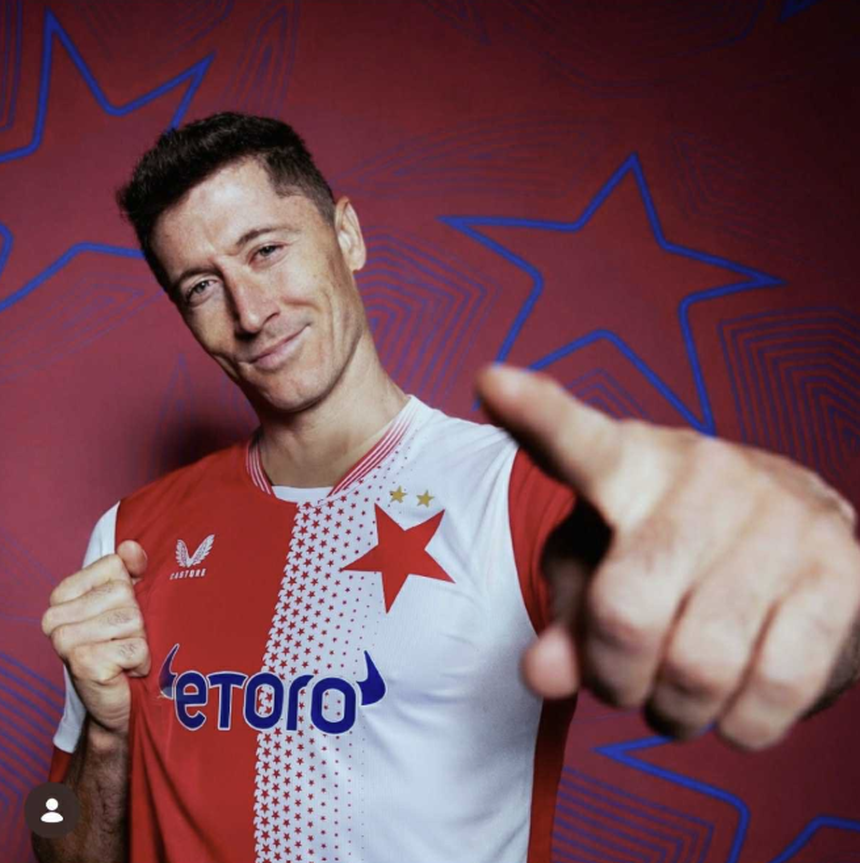 Fotografia gerada por IA pelo Slavia Praga - Foto: Slavia Praga / Grok