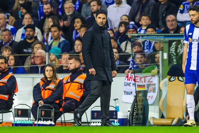 Arteta diz que Arsenal «anseia» pela segunda mão contra o FC Porto