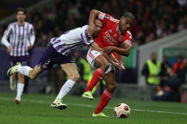 Dois Benficas em Toulouse