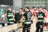 Edo Bosch dá instruções à equipa do Sporting no dérbi entre o Sporting e o Benfica