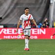 Etienne Eto'o no relvado a representar o Rayo Vallecano