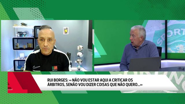 «Há um erro de fora de jogo no segundo golo do Sporting»