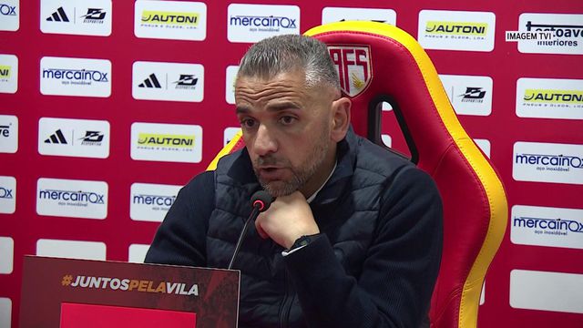 Rui Borges: «Só peço o mesmo critério, no lance do penálti... há 500 lances em todos os jogos»