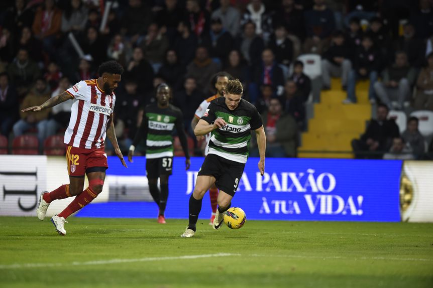 Gyokeres assinou o segundo da tarde na Vila das Aves