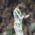 Isco a representar o Betis na UEFA Conference League