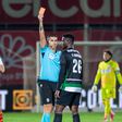 Diomande foi expulso na visita do Sporting ao terreno do Aves SAD