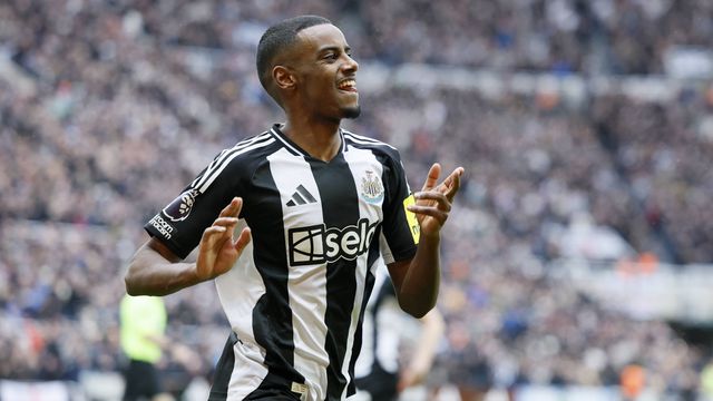 Isak a celebrar mais um golo pelo Newcastle