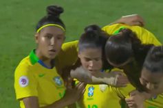 Mas que golaço, Clarinha! Jogadora do Benfica brilha pela seleção