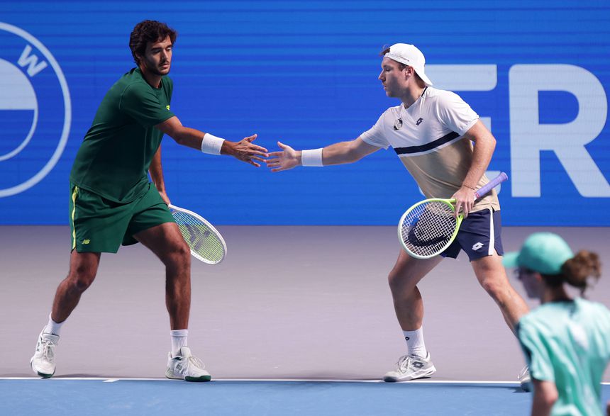 Esta época, Francisco Cabral e Lucas Miedler ainda não foram eliminados numa ronda inaugural     Fotografia Imago