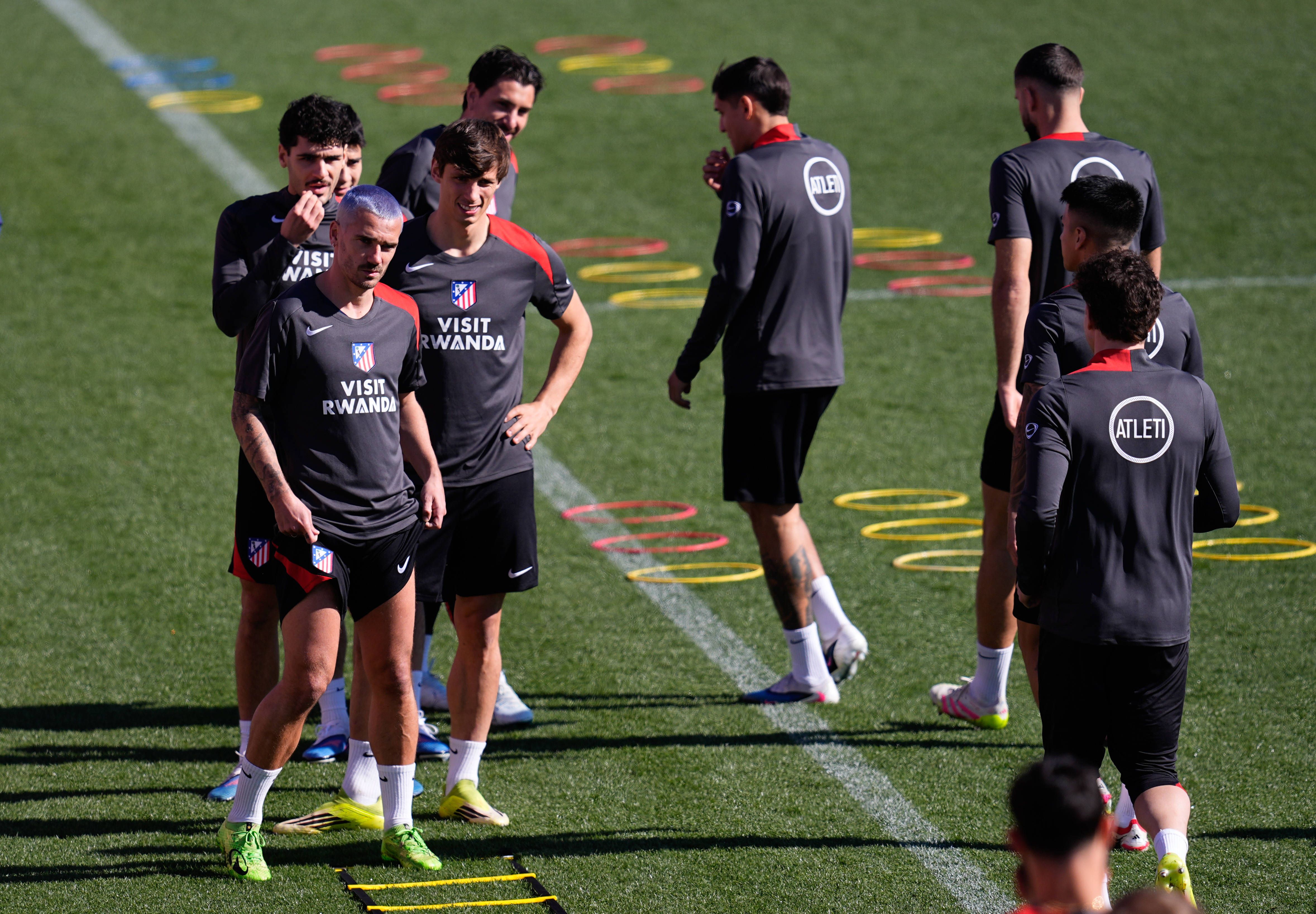 Novo penteado de Griezmann em 2026 (foto: Atlético Madrid)