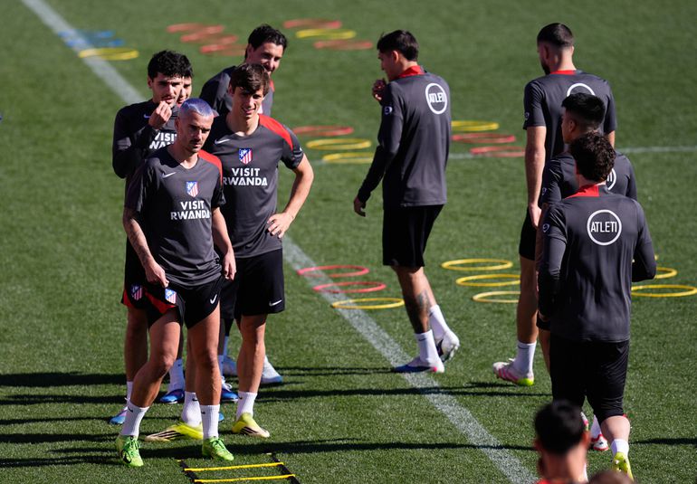 Novo penteado de Griezmann em 2026 (foto: Atlético Madrid)