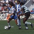 Oceano num FC Porto-Sporting da Taça de Portugal, em maio de 1987