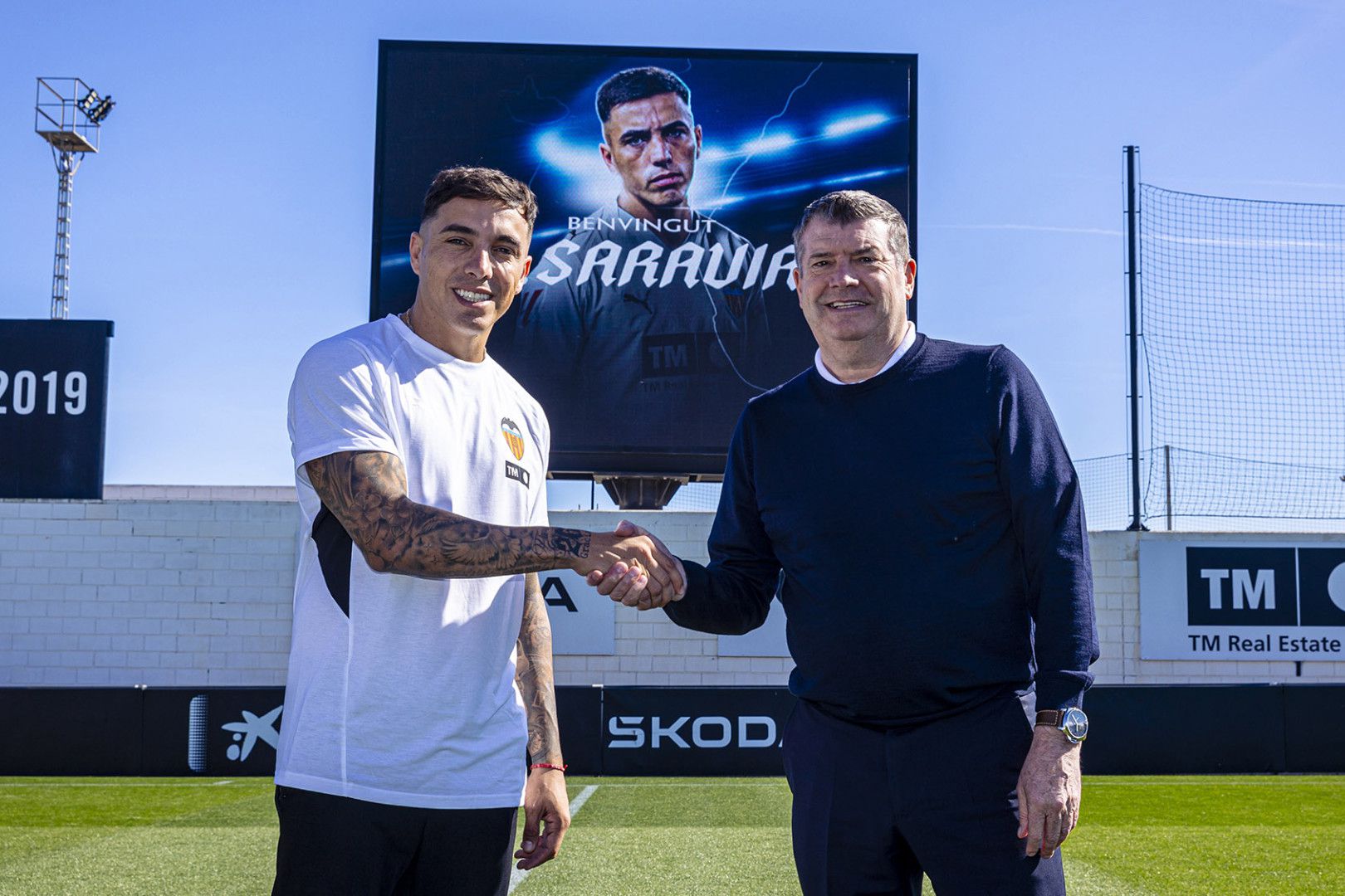 Saravia regressa ao futebol europeu - Foto: Valência