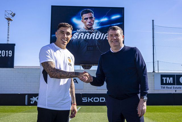 Saravia regressa ao futebol europeu - Foto: Valência