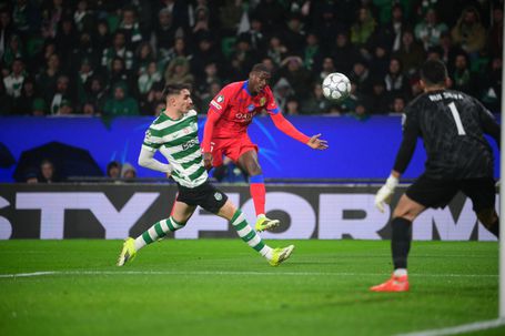 Iván Fresneda e Nuno Mendes defrontaram-se em Alvalade num Sporting-PSG na Champions