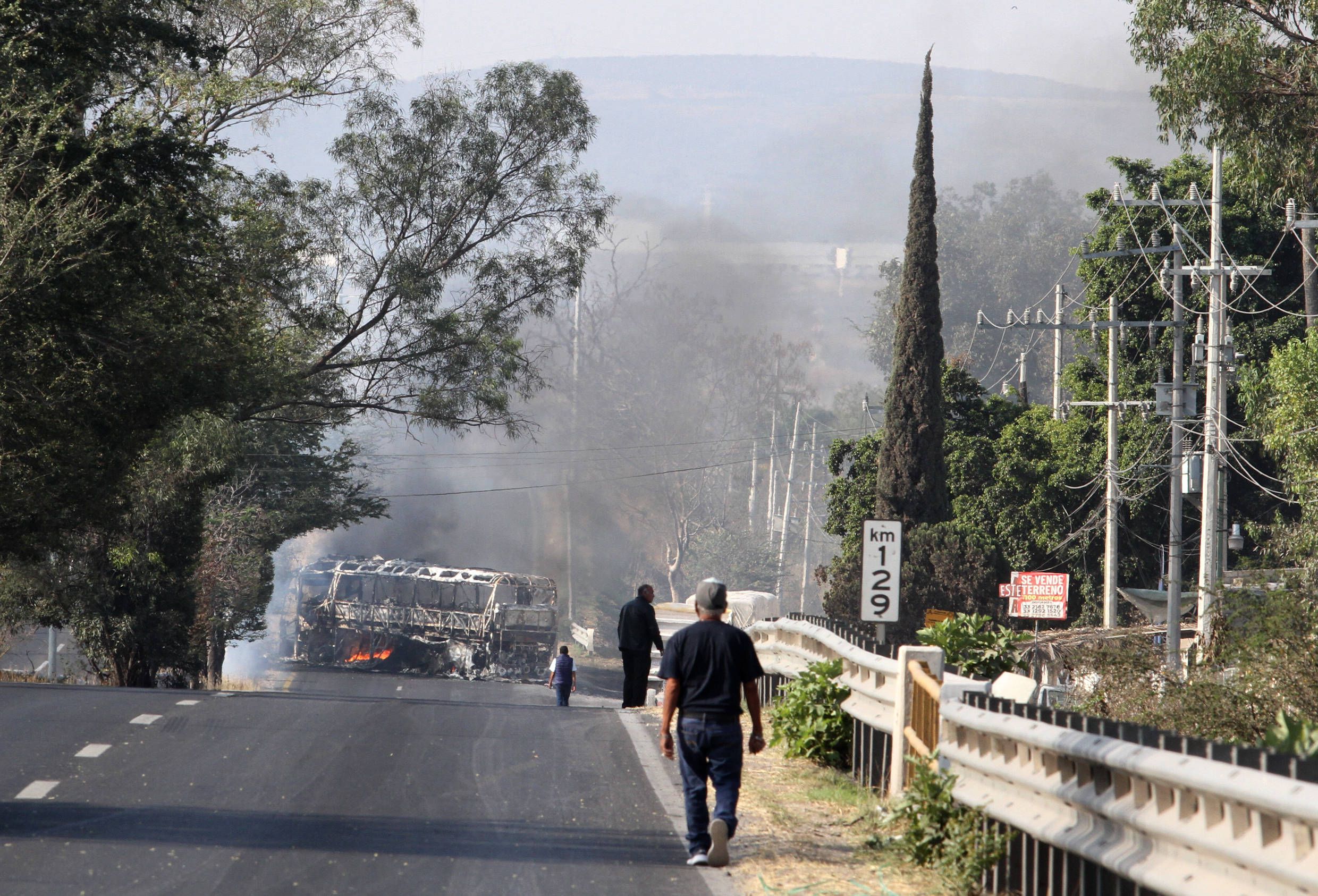 Violência e destruição por todo o México após morte de El Mencho, líder do Cartel de Jalisco - Foto: IMAGO