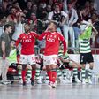 Benfica em vantagem (4-3) na eliminatória. Foto: José Sena/LUSA